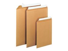 La Couronne  - 250 Pochettes kraft armé - C4 229 x 324 mm - bande auto-adhésive