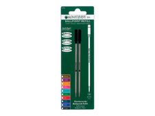 Monteverde - 2 Recharges pour stylo à bille Cross - noir - pointe moyenne