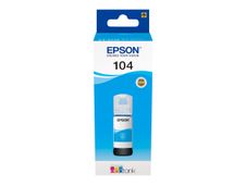 Epson EcoTank 104 - cyan - réservoir d'encre original