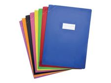 Oxford Strong Line - Protège cahier sans rabat - 24 x 32 cm - disponible dans différentes couleurs opaques