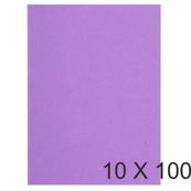 Exacompta Flash - 10 Paquets de 100 Sous-chemises recyclées - 80 gr - lilas