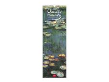 Legami - Calendrier mensuel 2024 - 16 x 49 cm - Claude Monet
