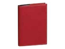 Quo Vadis Club 10 - Répertoire carnet d'adresses 7 x 10 cm - ligné - rouge