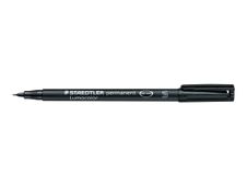 STAEDTLER LUMOCOLOR 313 - Marqueur permanent - pointe super fine - noir