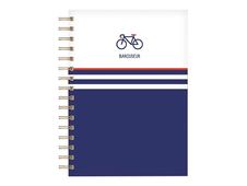 Kiub Pour Lui - Carnet de notes à spirale A5 - ligné - baroudeur
