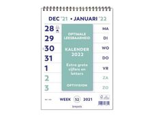 Brepols Optivision - calendrier - 2020 - A4