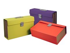 Pierre Henry - Classeur ménager (valisette trieur) 20 onglets - disponible dans différentes couleurs