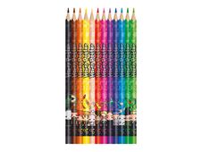 Maped Color'Peps Harry Potter - 12 Crayons de couleur - couleurs vives assorties