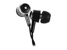 CANYON  Kit main libre - Ecouteurs filaire avec micro - intra-auriculaire - noir