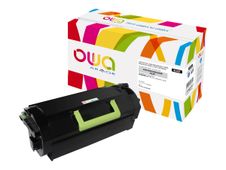 Cartouche laser compatible Lexmark 622X - noir - Owa K15644OW
