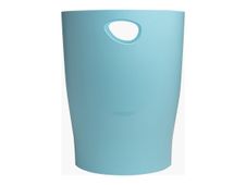 Exacompta Skandi - Corbeille à papier 15L - bleu givré
