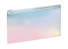 Trousse pochette plate Iris zippée - 1 compartiment - 2 modèles disponibles - Exacompta