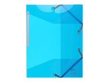 Exacompta Iderama PP - Chemise polypro à rabats - A4 - pour 250 feuilles - bleu clair