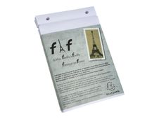 Exacompta L'Esprit Paris FAF N°4 - 5 Recharges pour bloc FAF - 21 x 13,5 cm - uni