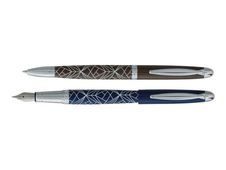 Enzo Varini Maggiore - Parure Stylo bille/Stylo plume rouge