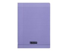 Calligraphe 8000 - Cahier polypro A4 (21x29,7 cm) - 96 pages - petits carreaux (5x5 mm) - violet