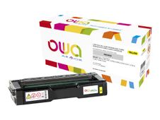 Cartouche laser compatible Ricoh 406482 - jaune - Owa K15933OW