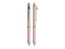 Enzo Varini - Stylo à bille 4 en 1 : 3 couleurs et 1 porte-mine - rose
