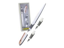 Online AIR Best Writer Calligraphy - Stylo plume bleu - white rose
