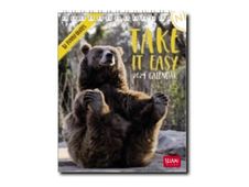 Legami Photo Collection - Calendrier 2024 - 12 x 14,5 cm - soyez tranquille