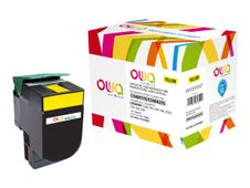 Cartouche laser compatible Lexmark C540H - jaune - Owa K15470OW