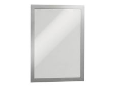 Durable Duraframe - 2 Cadres d'affichage adhésif - A4 - argent