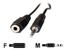 MCL Samar - rallonge de câble audio/stéréo JACK 3,5 (M)/(F) - 2 m