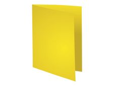 Exacompta Rock"s - 100 Chemises - 210 gr - pour 200 feuilles - jaune