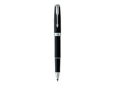 Parker Sonnet - Roller noir mat laqué - pointe fine