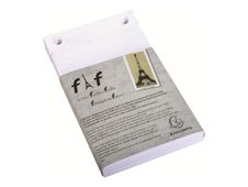 Exacompta L'Esprit Paris FAF N°3 - 5 Recharges pour bloc FAF - 18,5 x 11,5 cm - uni