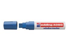 Edding 4090 - Marqueur craie liquide - 4-15 mm - bleu