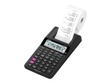 Casio HR-8RCE - Calculatrice imprimante - LCD - 12 chiffres - alimentation batterie - noir