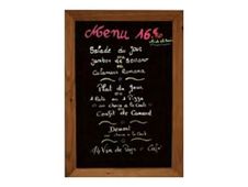 Promocome - Cadre mural bois fond ardoise - 40 x 53 cm