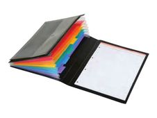 Viquel Rainbow Class - Trieur extensible 6 positions avec bloc papier