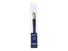 Lefranc Bourgeois - Pack de 3 pinceaux plats - manche long - N° 4, 8, 12