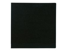Agenda spiralé Impala Note 16 avec répertoire - 1 semaine sur 2 pages - 16 x 16 cm - noir - Quo Vadis
