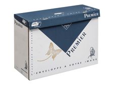 GPV - 250 Pochettes Enveloppes C4 229 x 324 mm - 120 gr - fenêtre 50x100 mm - kraft - bande adhésive