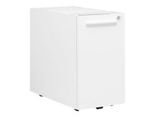 Caisson bout de bureau à sortie totale Yes! - L42XH71xP80 cm - blanc