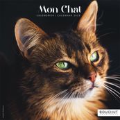 Calendrier illustré BOUCHUT 15 x 15 cm MON CHAT 70 %
