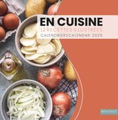 Calendrier illustré BOUCHUT 30 x 30 cm CUISINE 70 %