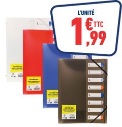 TRIEUR - A4 - 8 COMPARTIMENTS