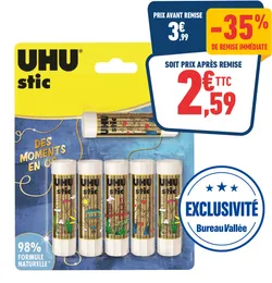 LOT DE 6 BATONS DE COLLE 8,2GR