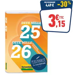 AGENDA SCOLAIRE PERSONNALISABLE