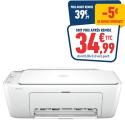 IMPRIMANTE MULTIFONCTION JET D’ENCRE HP 2810e