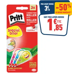 3 MINI RUBANS CORRECTEURS