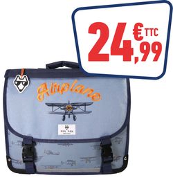 Cartable Airplane 35 x 13 x 30 cm