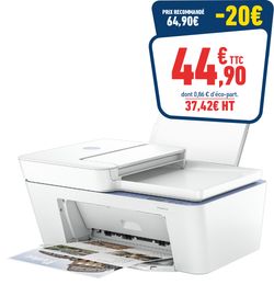 IMPRIMANTE MULTIFONCTION JET D’ENCRE HP DESKJET 4222e