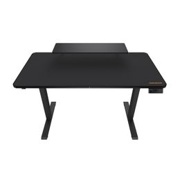 Bureau Cougar E-Star 120 - Bureau gaming assis/debout - réglage électrique - L120 cm - noir