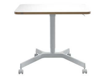 Leitz Ergo - Bureau ergonomique assis-debout compact - réglable manuel - Blanc