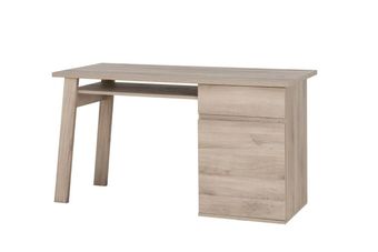 Bureau BALIKHAN - L136 cm - chêne clair